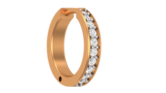 18K Gold & Diamond Nose Pin KRA50298