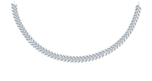 14K Gold & Diamond Choker Necklace Set KRB44164N