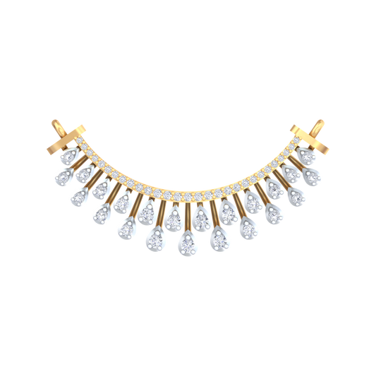 18K Gold & Diamond Mangalsutra For Women KRB90048