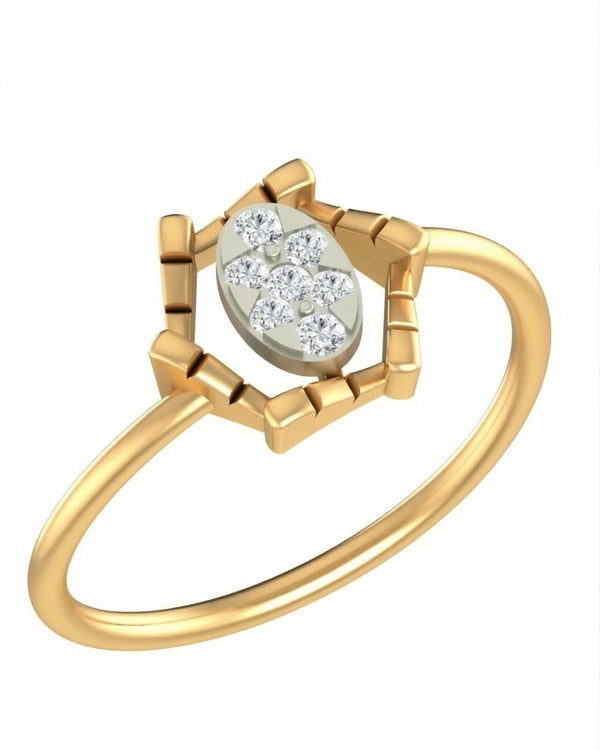 Gold & Diamond Lightweight For Women KRC10266