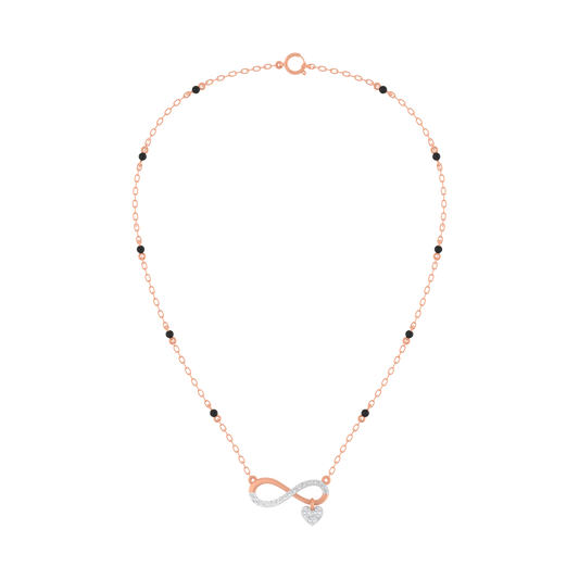 18K Gold & Diamond Mangalsutra For Women KRE90107