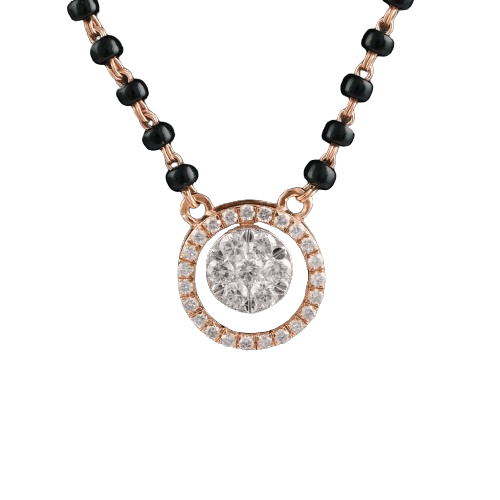 Gold & Diamond Beaded Tanmaniya For Women KRC50132