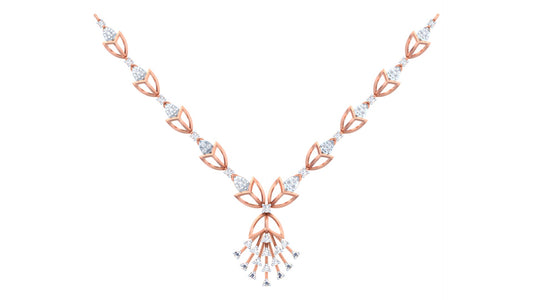 14K Gold & Diamond Dailywear Necklace Set KRH44032N