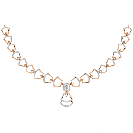 14K Gold & Diamond Dailywear Necklace Set KRH44041N