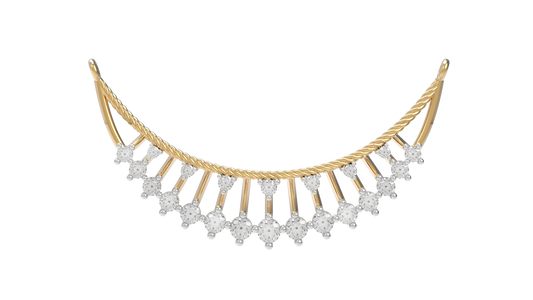18K Gold & Diamond Mangalsutra For Women KRL90137