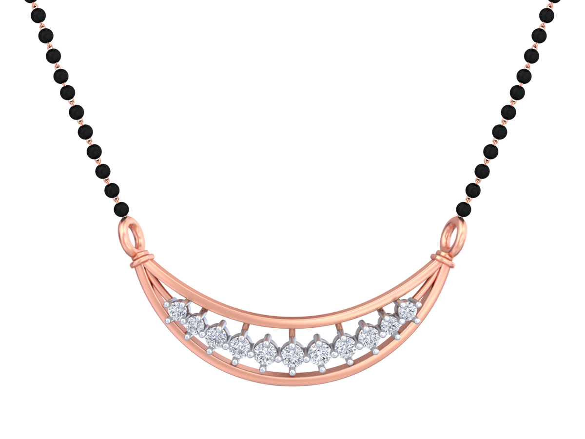 18K Gold & Diamond Tanmaniya For Women KSK203