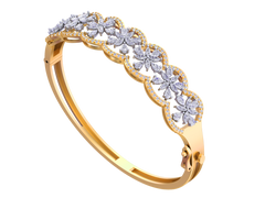 14K Gold & Diamond Women Bracelet KFK70024