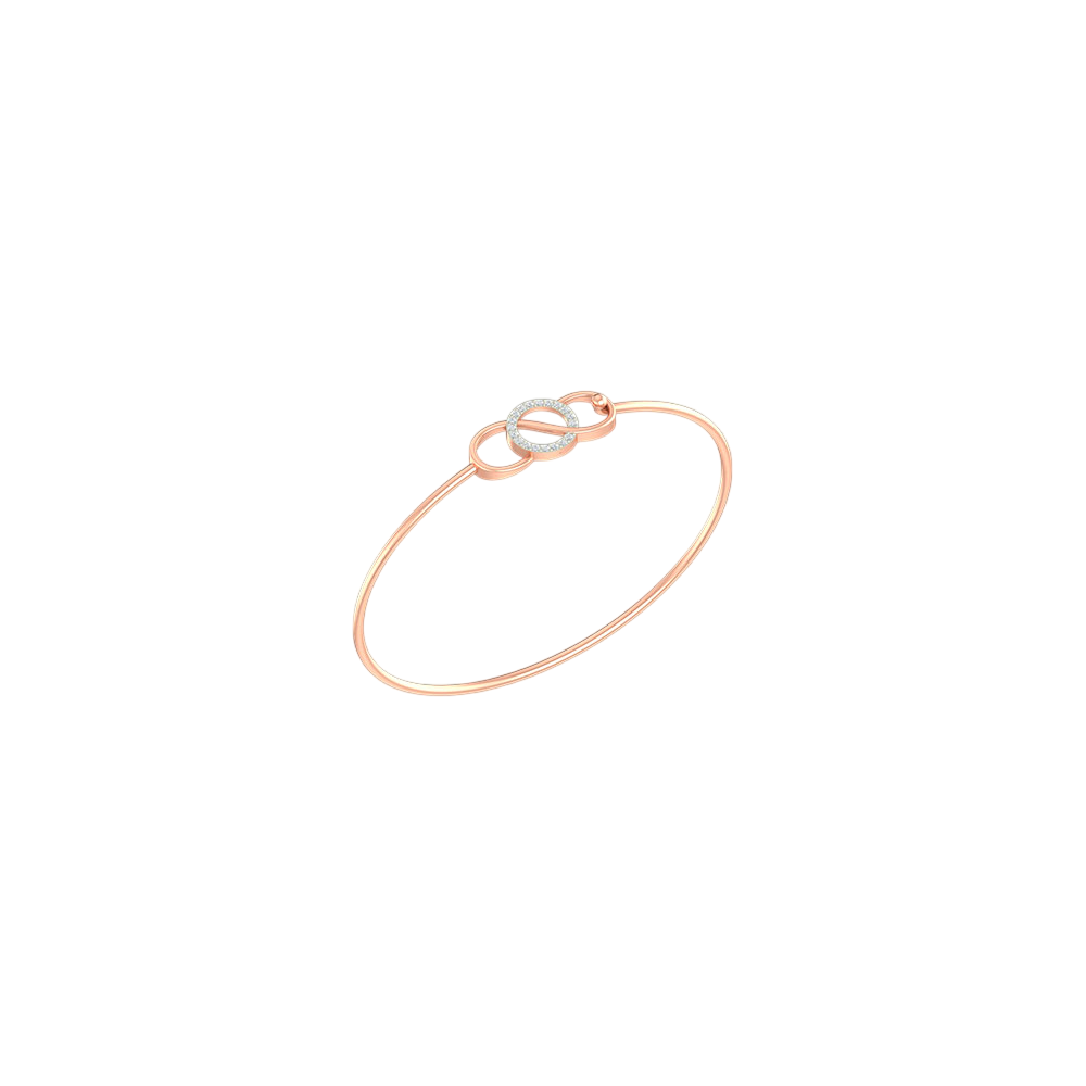 18K Gold & Diamond Women Bracelet PLBR-06