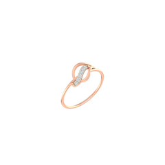 18K Gold & Diamond Ring For Women KLR-190