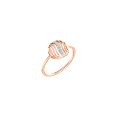 18K Gold & Diamond Ring For Women KLR-34