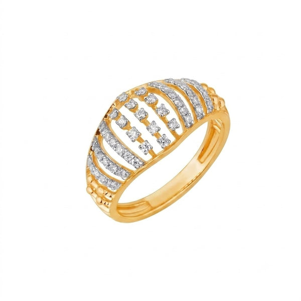 Gold & Diamond Ring For Women R5378MYD0001
