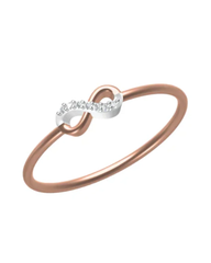 18K Gold & Diamond Dailywear Ring For Women KLR-03