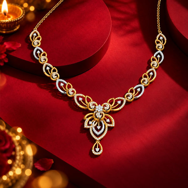 Floral Necklace Set