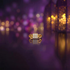 Gold & Diamond Engagement Ring For Women KRC10275