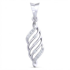 18K Gold & Diamond Dailywear Pendant Set KRB40048P