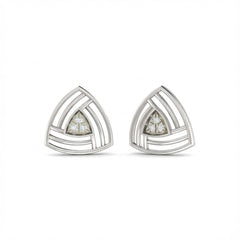 18K Gold & Diamond Stud Earring For Women PER-242