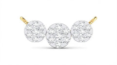 18K Gold & Diamond Round Mangalsutra For Women KRA90144