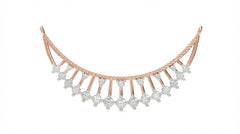 Gold & Diamond Floral Mangalsutra For Women KRC50179